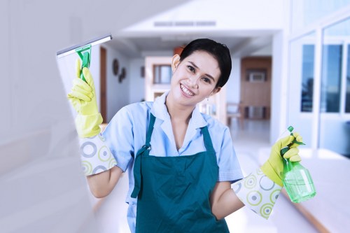 DIY mattress cleaning supplies on a bed